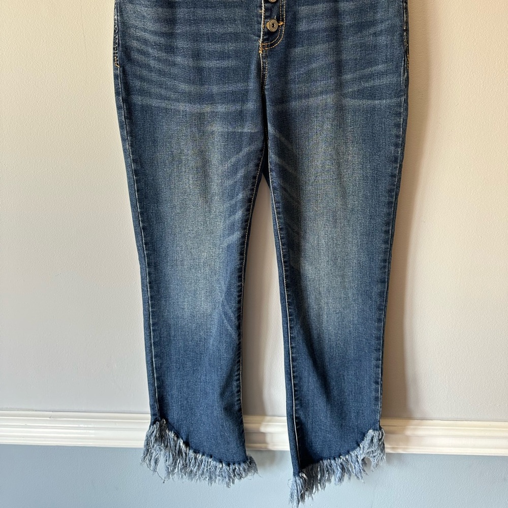 Inc frayed denim size 6